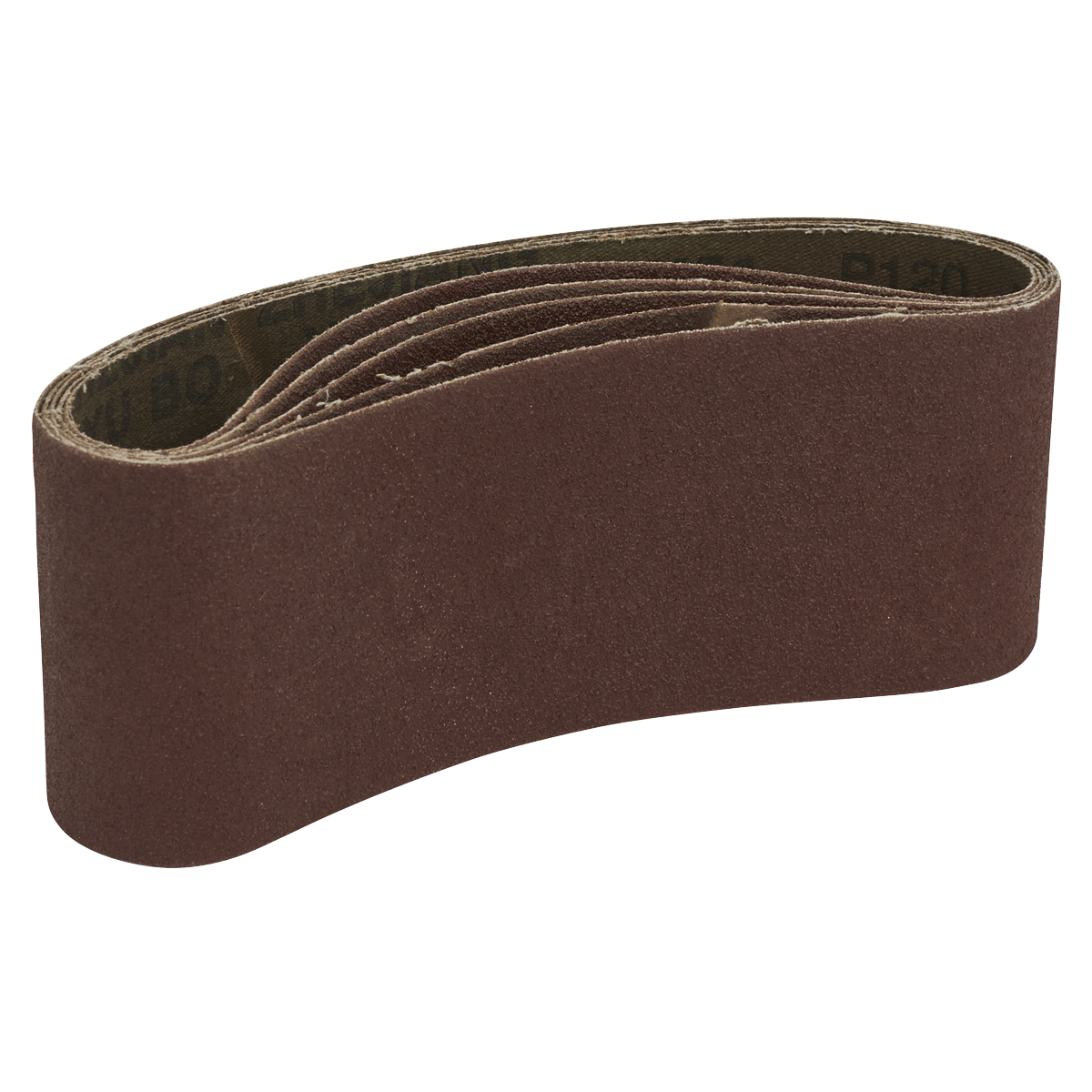 76 x 457mm Sanding Belt 120Grit - Pack of 5 SB120457