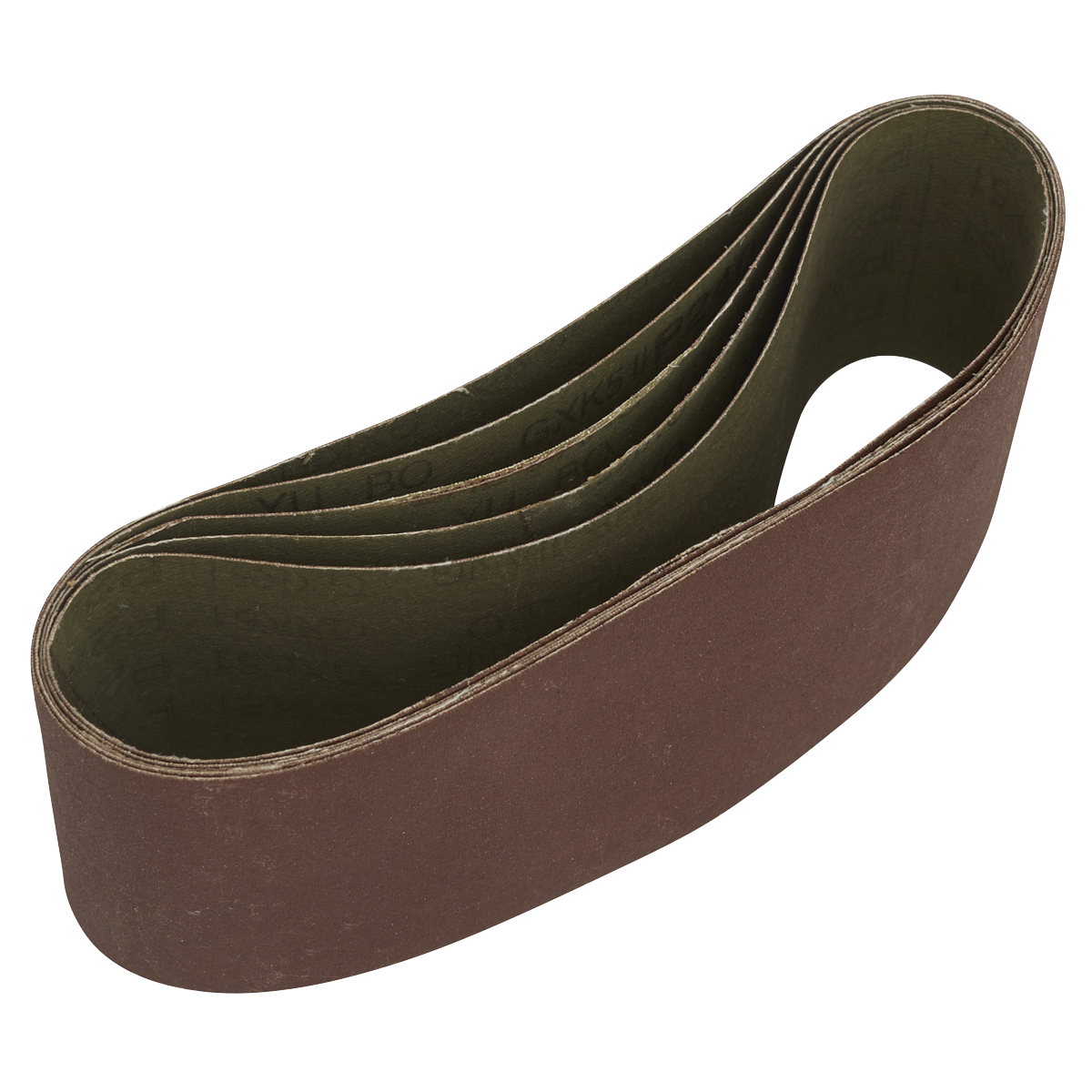 76 x 457mm Sanding Belt 240Grit - Pack of 5 SB240457