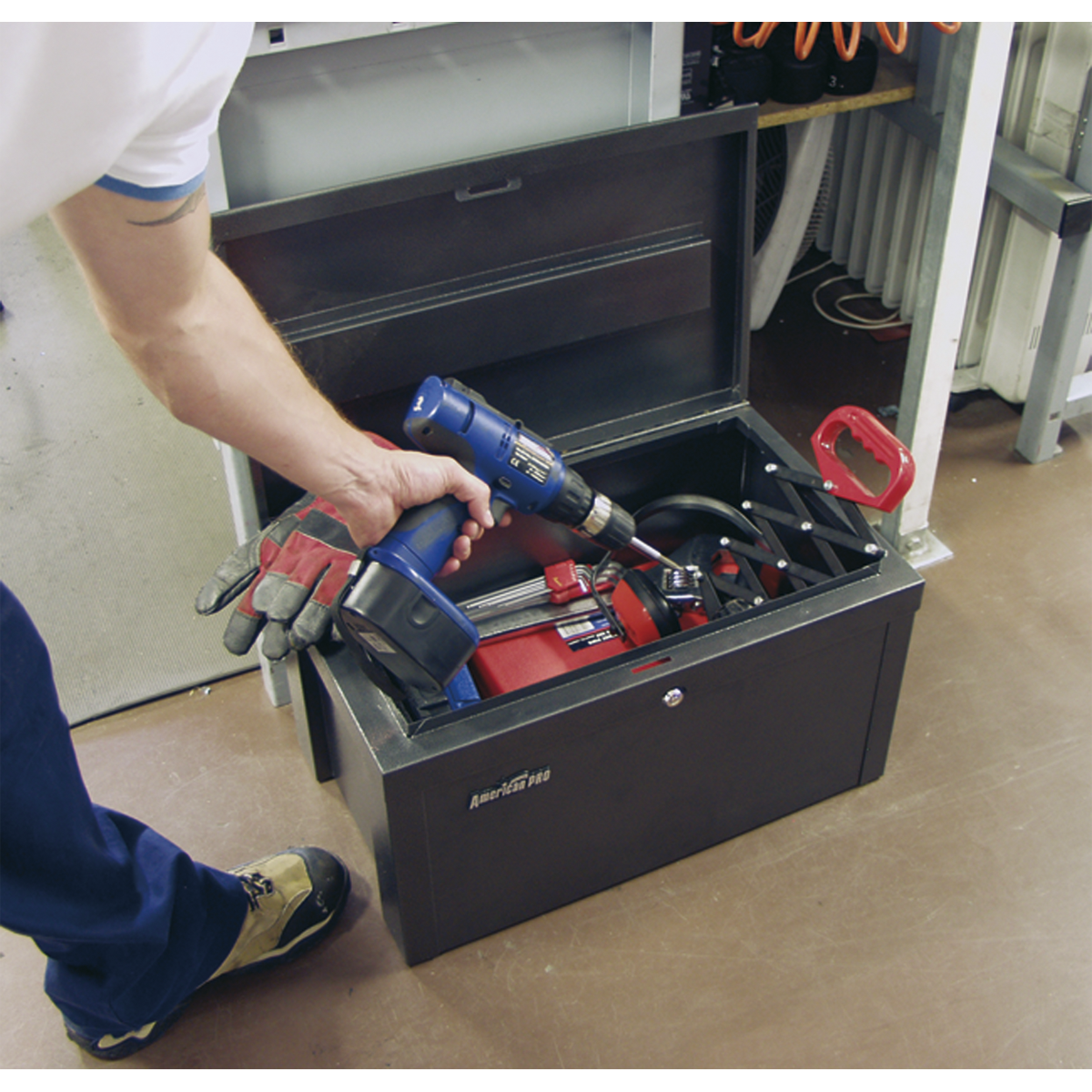 Steel Storage Chest 565 x 350 x 320mm SB565