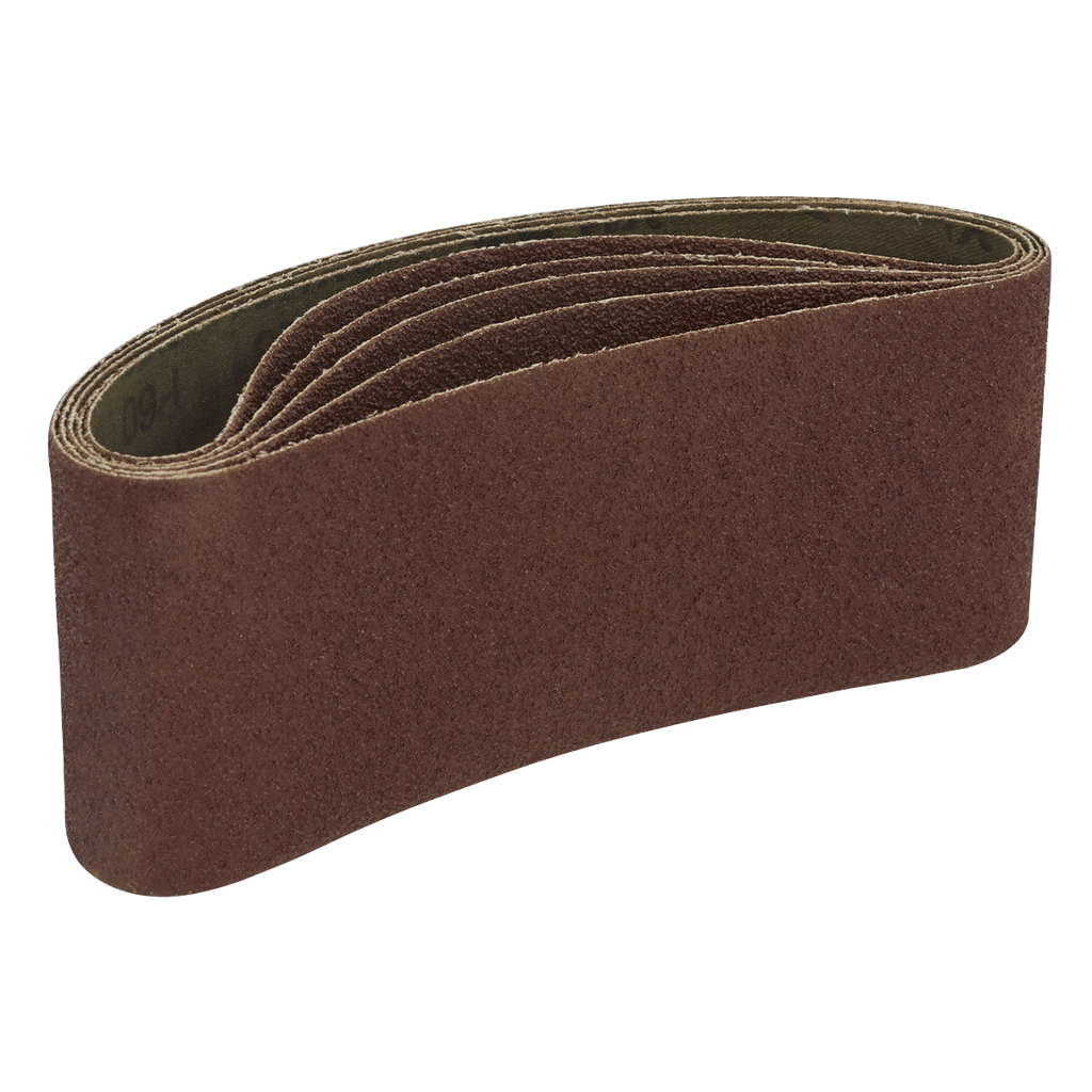 76 x 457mm Sanding Belt 60Grit - Pack of 5 SB60457