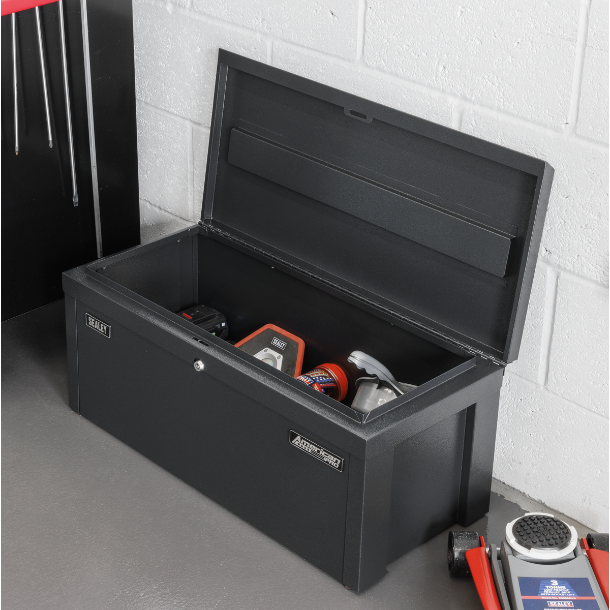 Steel Storage Chest 765 x 350 x 320mm SB765