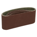 76 x 457mm Sanding Belt 80Grit - Pack of 5 SB80457