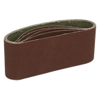 76 x 457mm Sanding Belt 80Grit - Pack of 5 SB80457