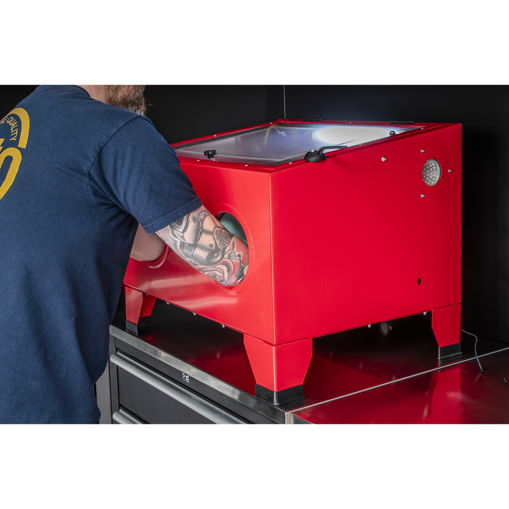 Shot Blasting Cabinet with Gun 640 x 490 x 490mm SB951