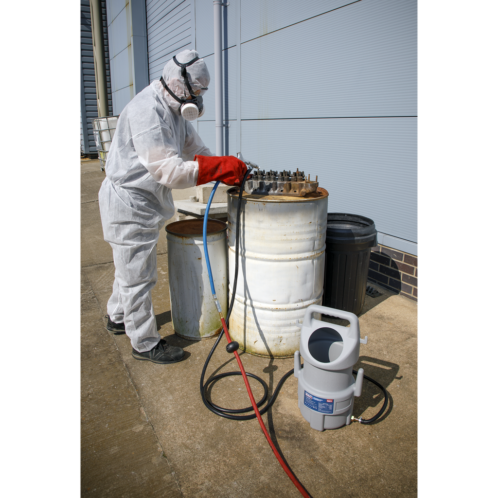 Portable Shot Blasting Kit 22kg Capacity SB993