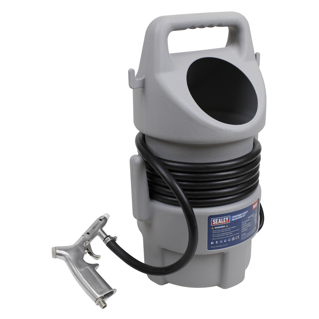 Portable Shot Blasting Kit 22kg Capacity SB993