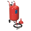 Shot Blaster with Water Trap & Wheels 75L SB998