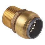 SharkBite® Brass Straight Adaptor 15mm x 1/2"BSPT SBA15BSA
