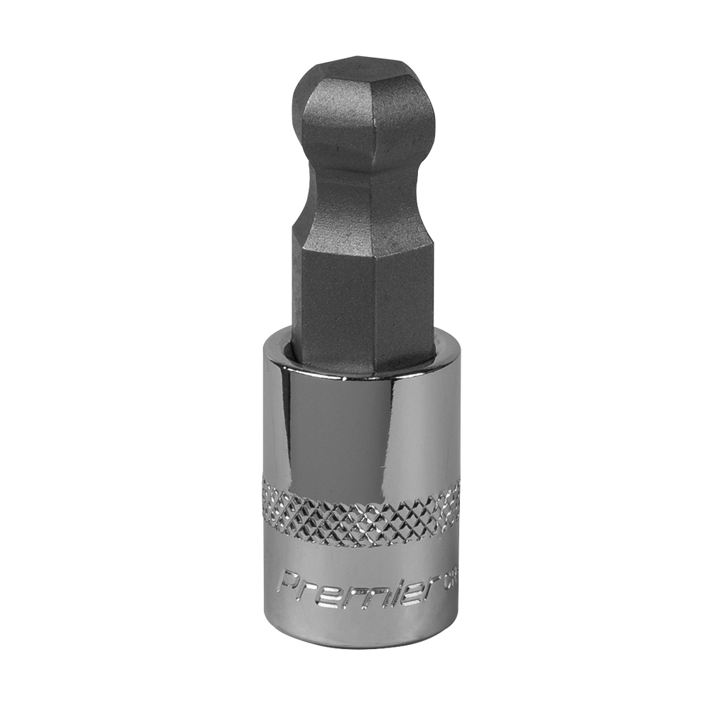 Ball-End Hex Socket Bit 3/8"Sq Drive 12mm SBBH009