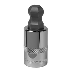 Ball-End Hex Socket Bit 1/2"Sq Drive 14mm SBBH011