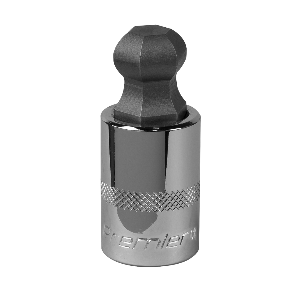 Ball-End Hex Socket Bit 1/2"Sq Drive 17mm SBBH012