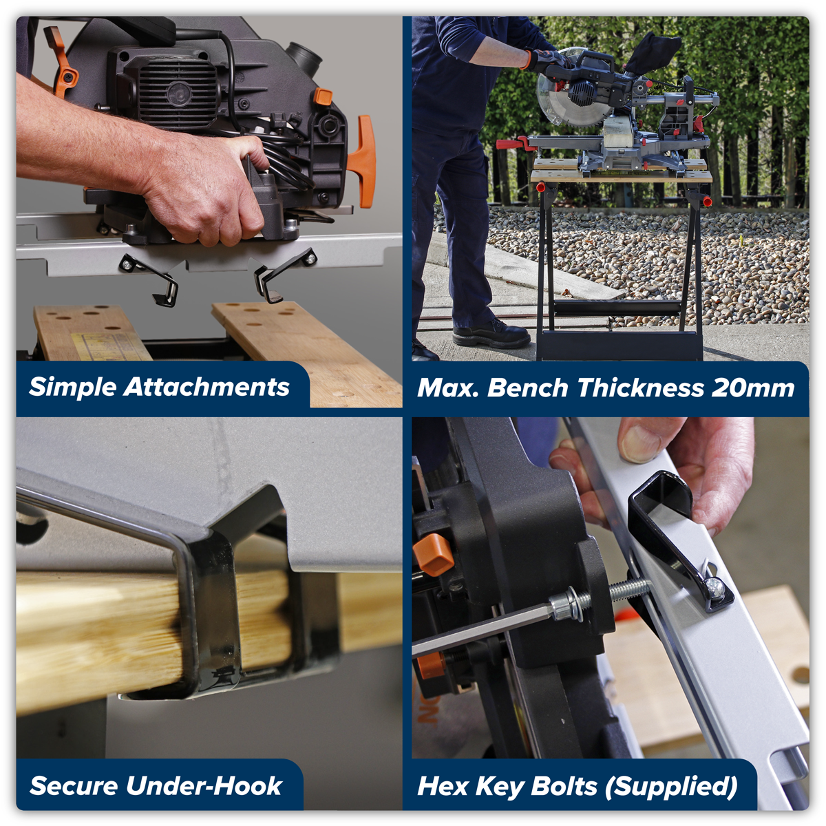 Mitre Saw Workbench Clamp SBC01