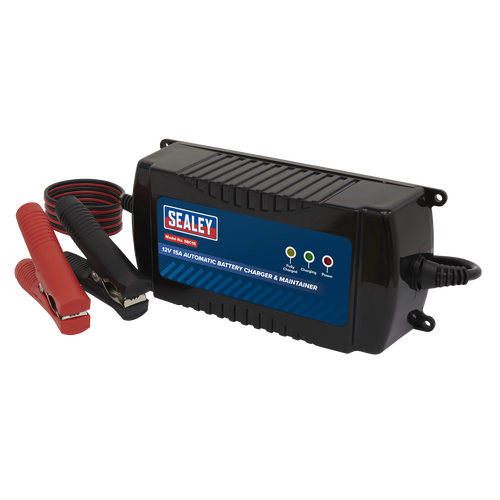 12V Automatic Battery Charger & Maintainer 15A SBC15