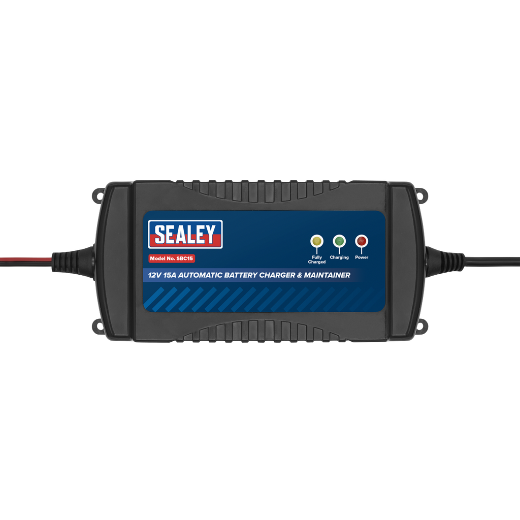 12V Automatic Battery Charger & Maintainer 15A SBC15