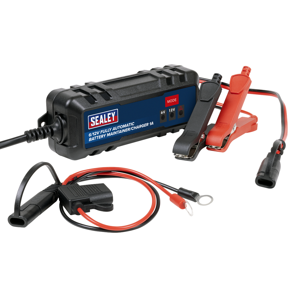 6/12V Fully Automatic Battery Maintainer/Charger 1A SBC1