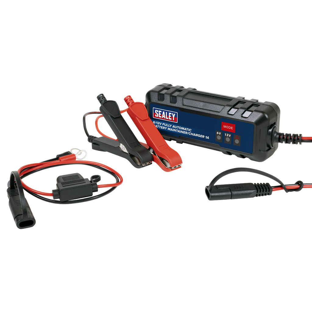 6/12V Fully Automatic Battery Maintainer/Charger 1A SBC1