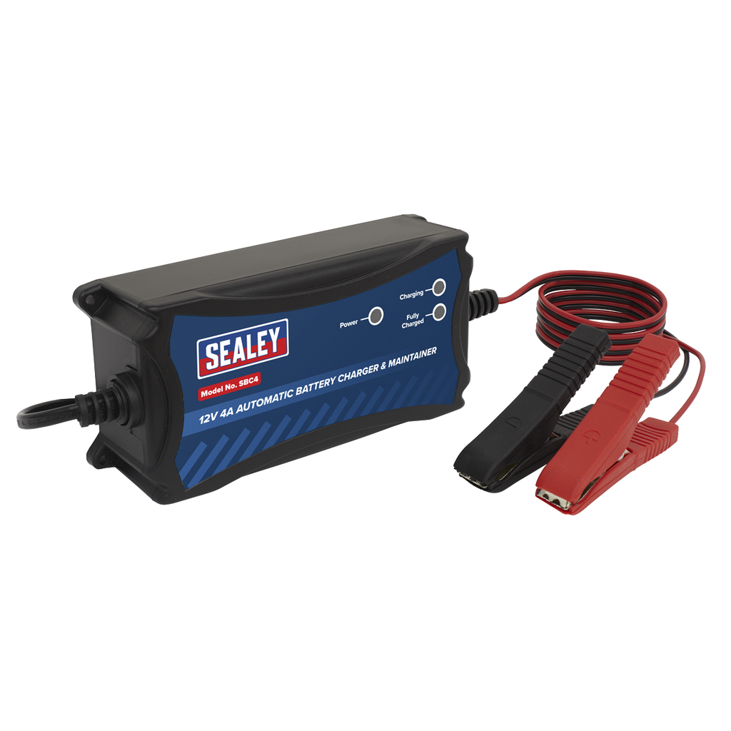 12V Fully Automatic Battery Maintainer/Charger 4A SBC4