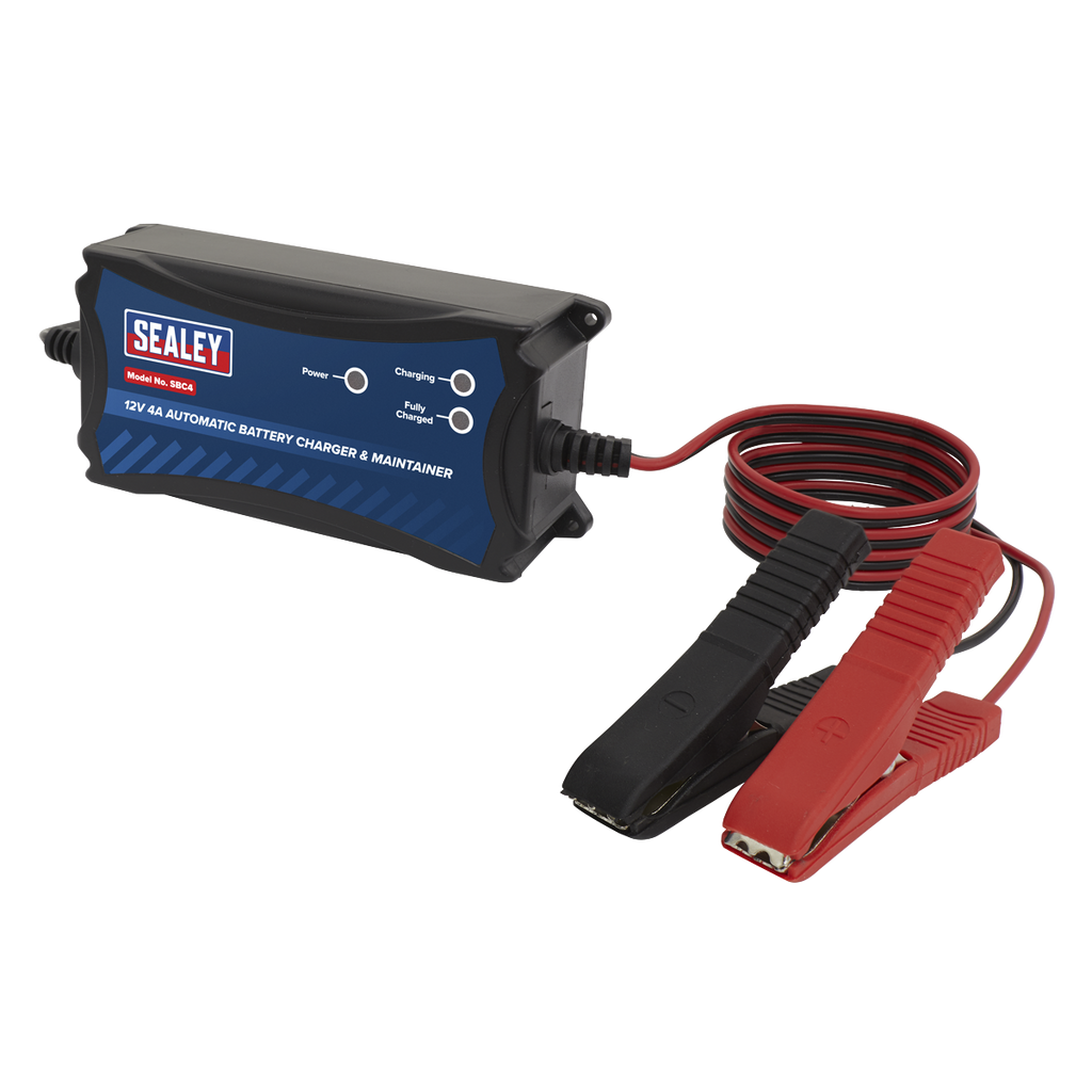 12V Fully Automatic Battery Maintainer/Charger 4A SBC4