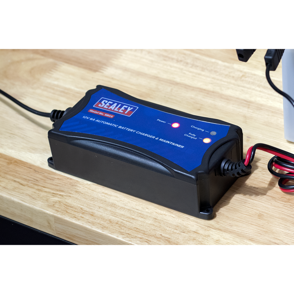 12V Fully Automatic Battery Maintainer/Charger 6A SBC6