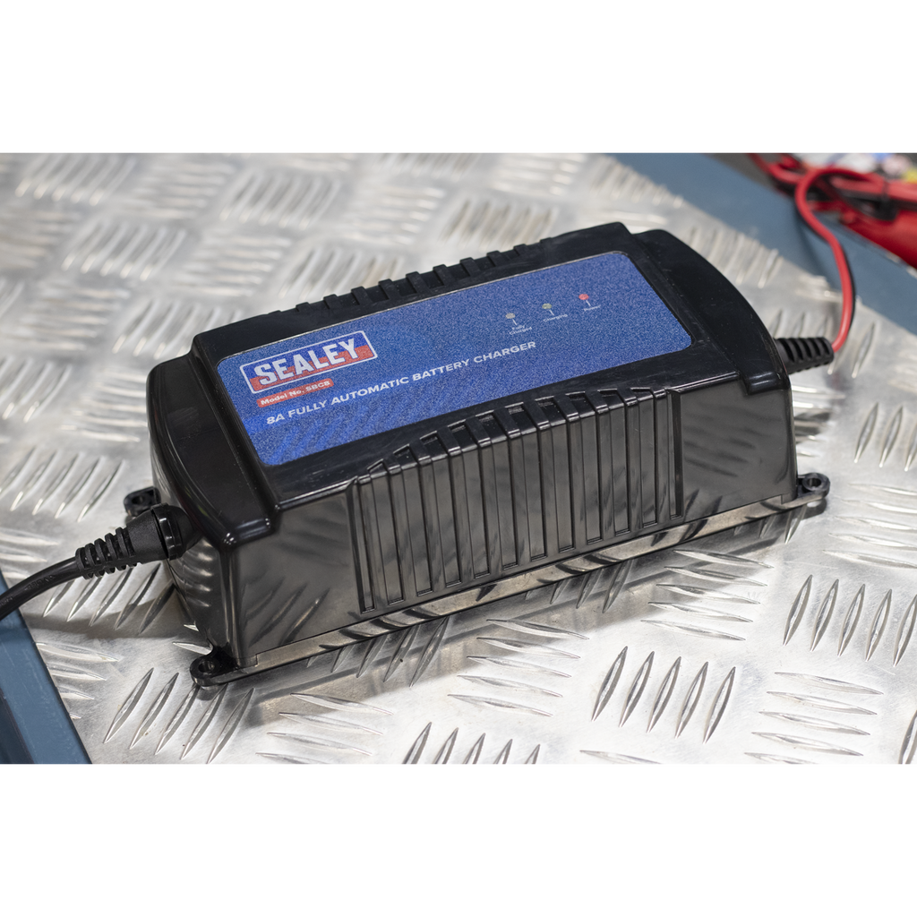 12V Fully Automatic Battery Maintainer/Charger 8A SBC8