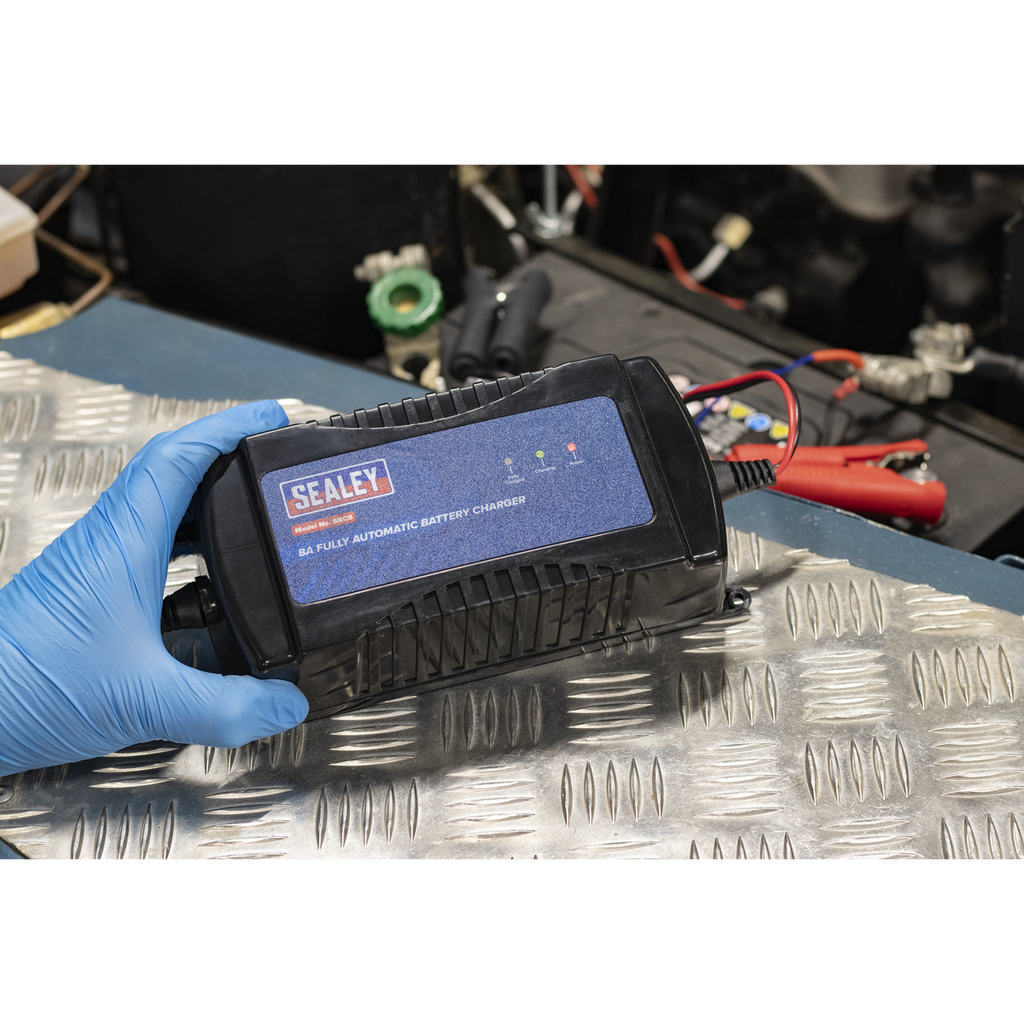 12V Fully Automatic Battery Maintainer/Charger 8A SBC8
