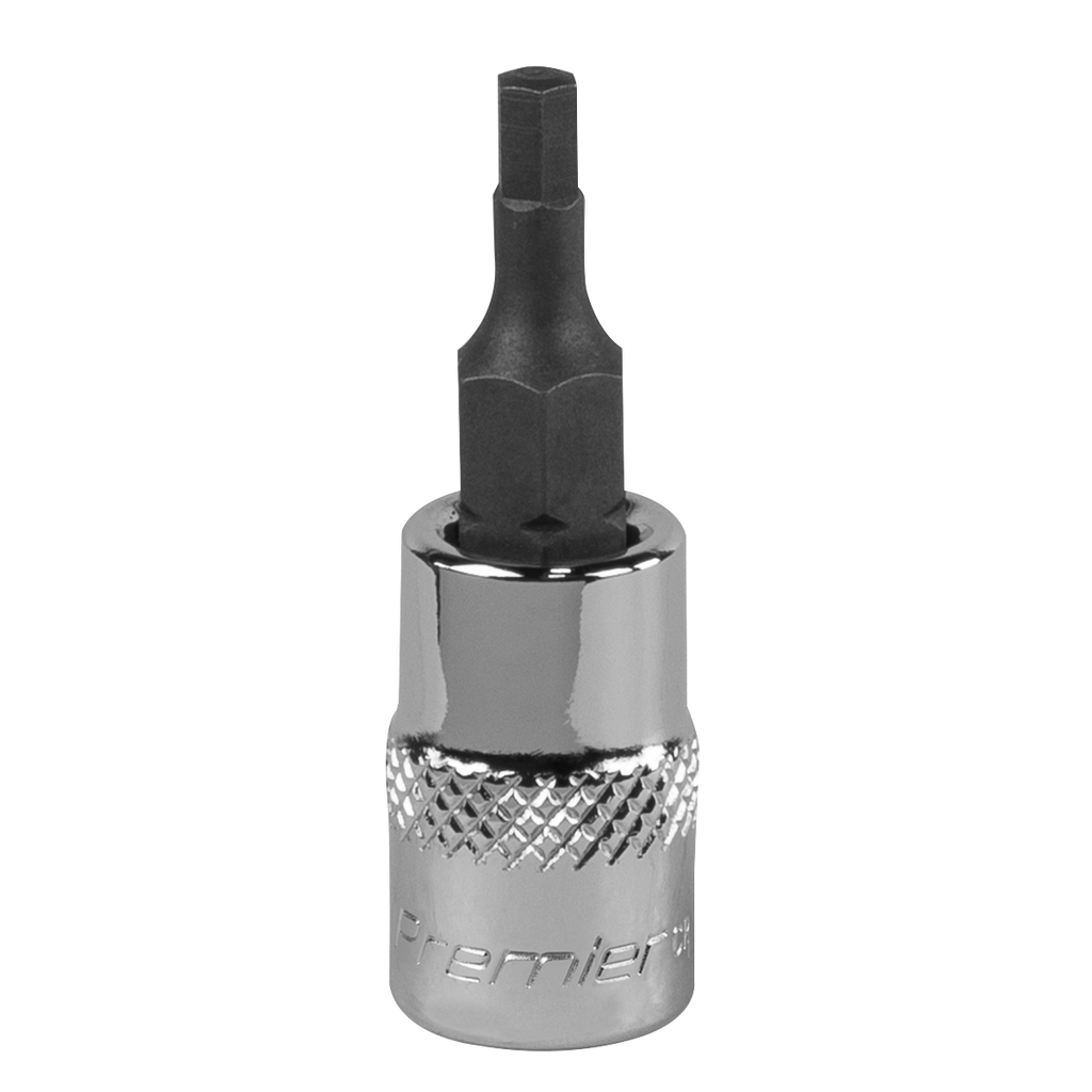 Hex Socket Bit 1/4"Sq Drive 3mm SBH001
