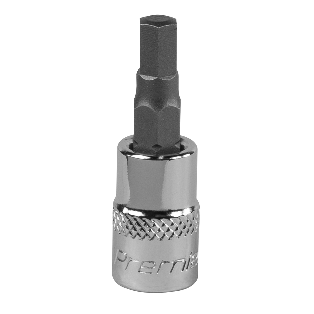 Hex Socket Bit 1/4"Sq Drive 5mm SBH003