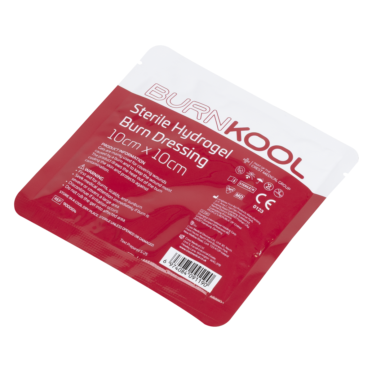 Burn Relief Dressing 100 x 100mm SBK10