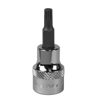 Spline Socket Bit 3/8"Sq Drive M4 SBS003