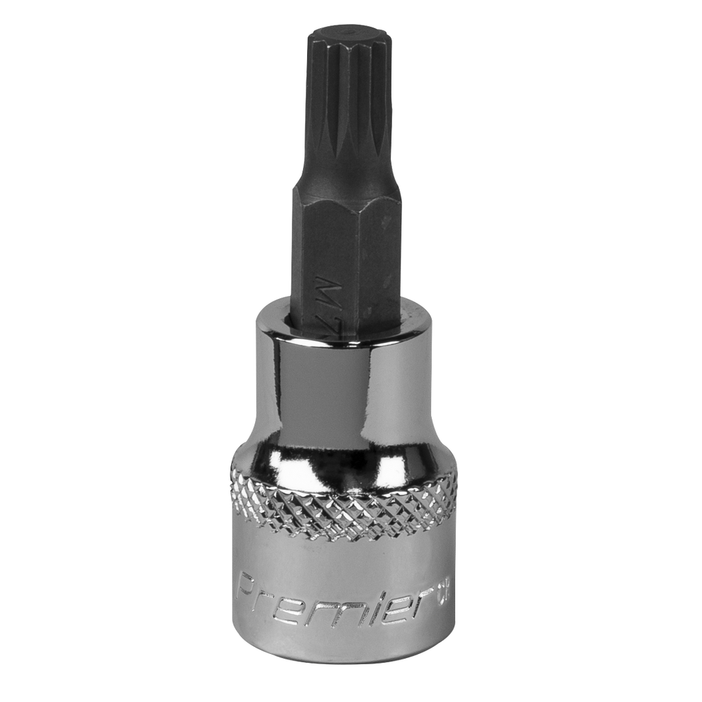 Spline Socket Bit 3/8"Sq Drive M7 SBS005