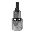 Spline Socket Bit 1/2"Sq Drive M6 SBS011