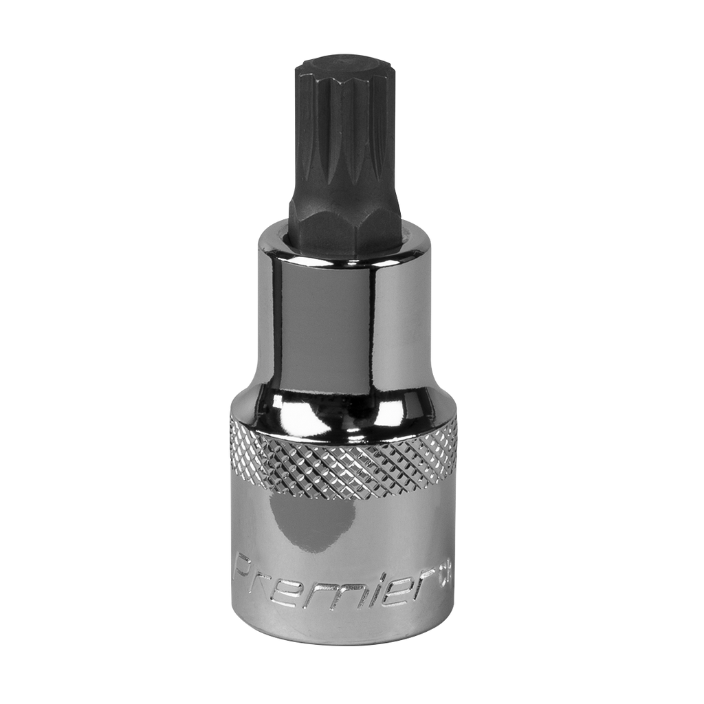 Spline Socket Bit 1/2"Sq Drive M10 SBS015