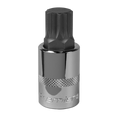 Spline Socket Bit 1/2"Sq Drive M18 SBS019