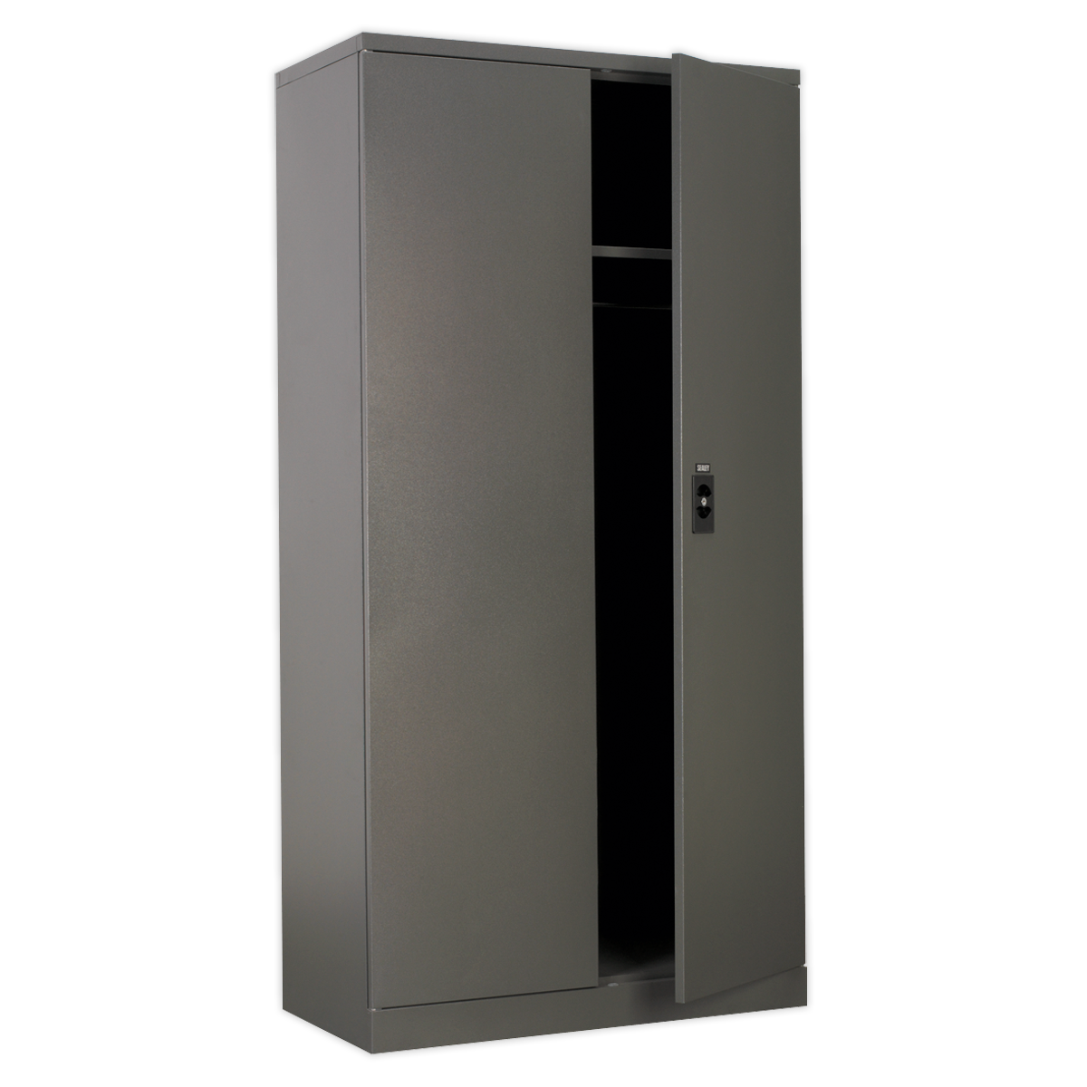 Floor Cabinet 2 Door 4 Shelf & Hanging Rail SC02