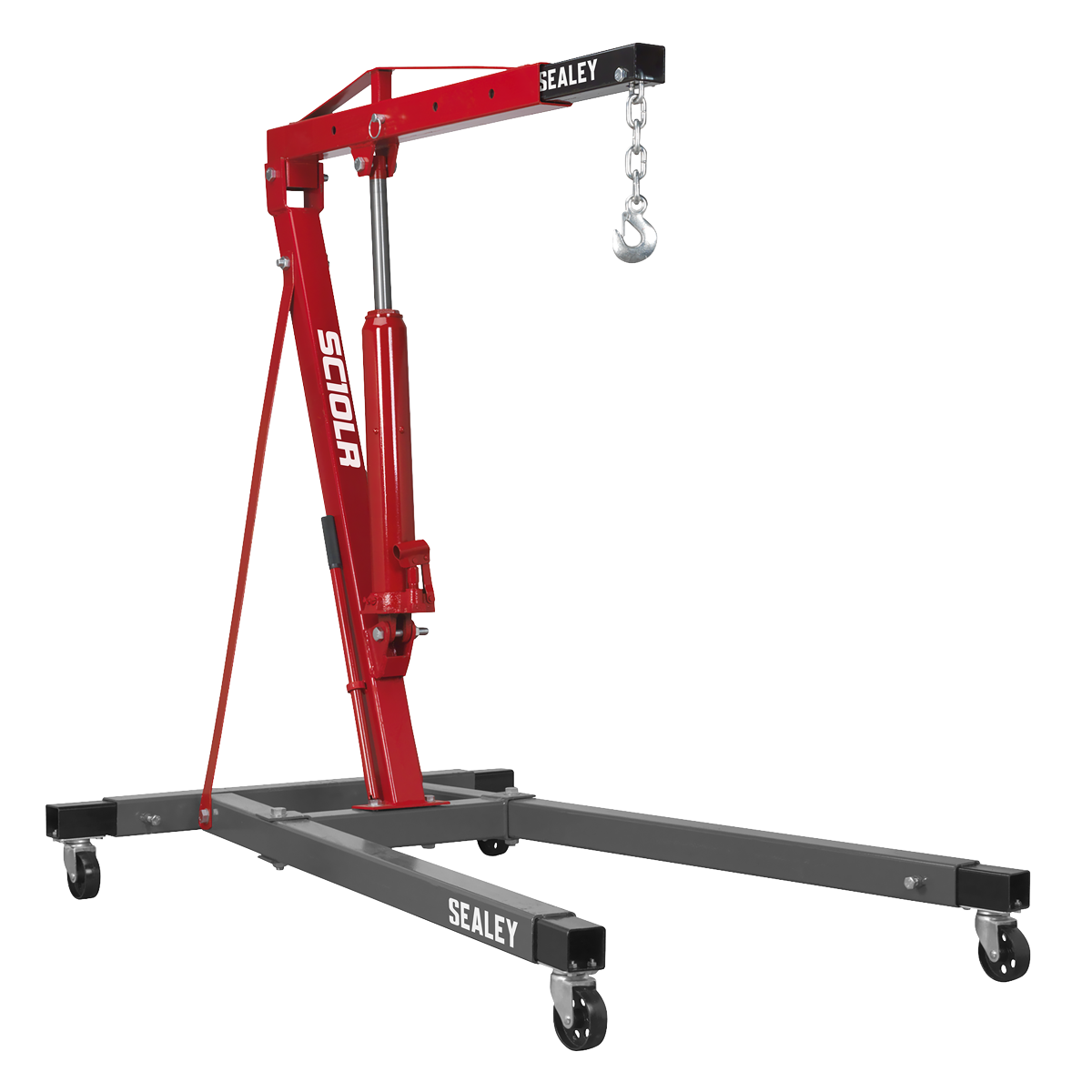 Long Reach Engine Crane with Extendable Legs 1 Tonne SC10LR