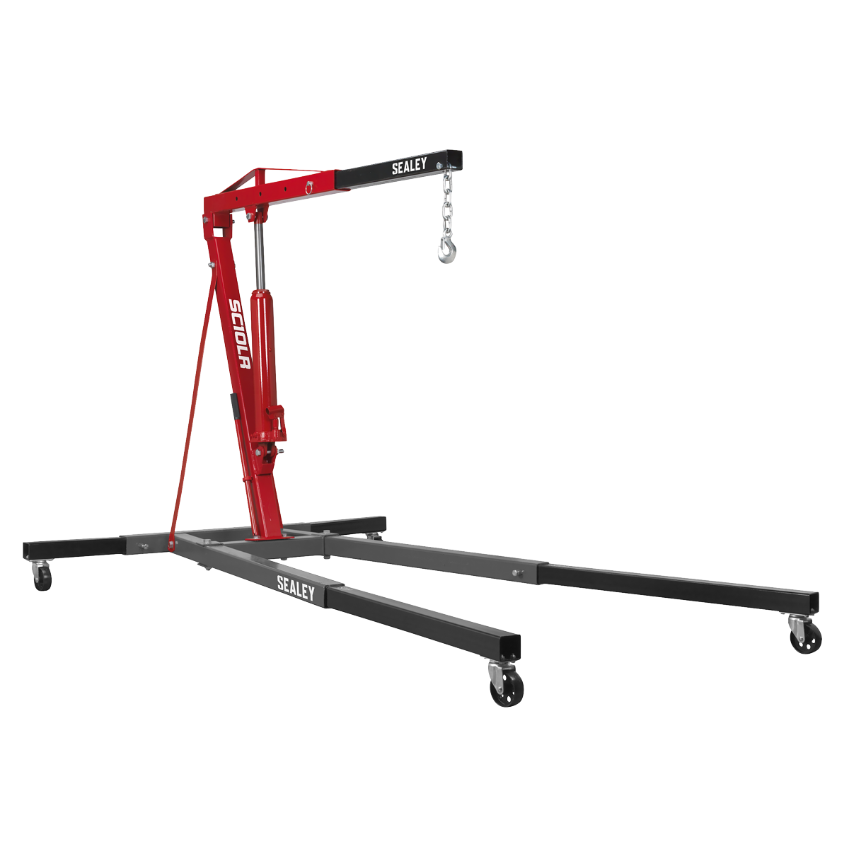 Long Reach Engine Crane with Extendable Legs 1 Tonne SC10LR