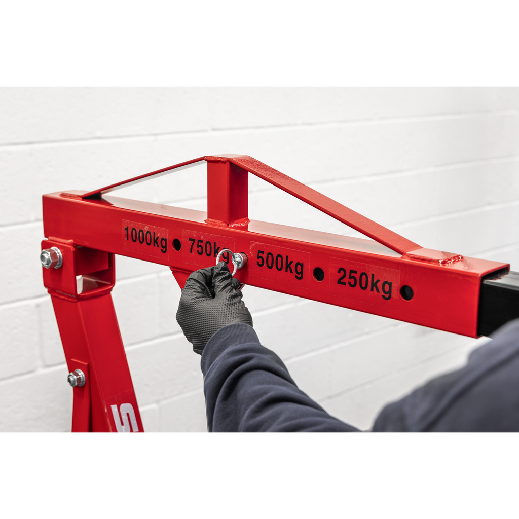 KD Type Folding Engine Crane 1 Tonne SC10