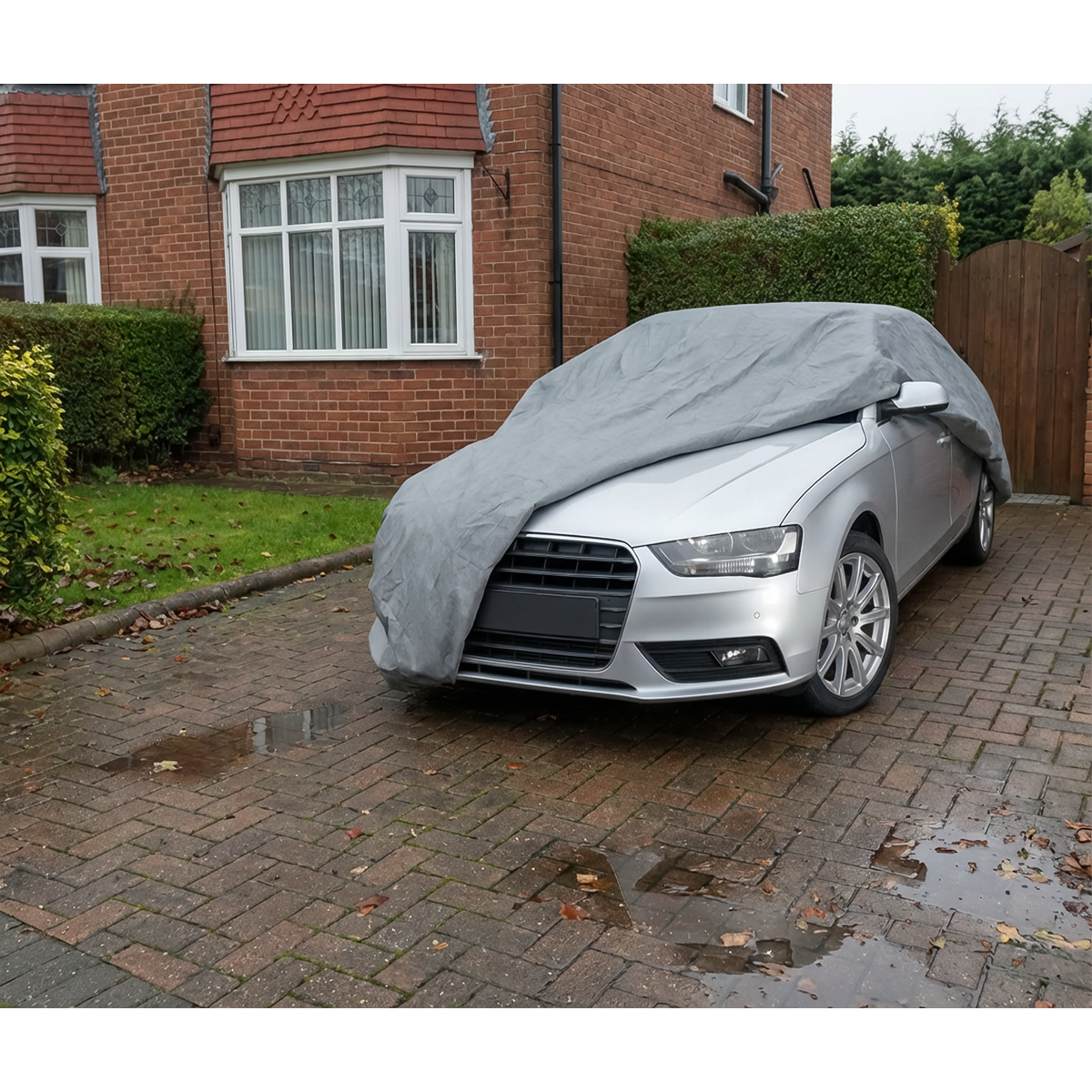 3-Layer All-Seasons Car Cover - Large SCCL
