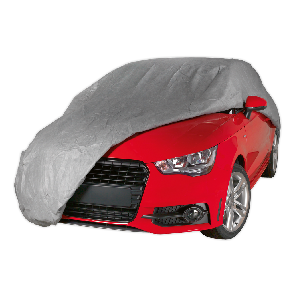 3-Layer All-Seasons Car Cover - Medium SCCM