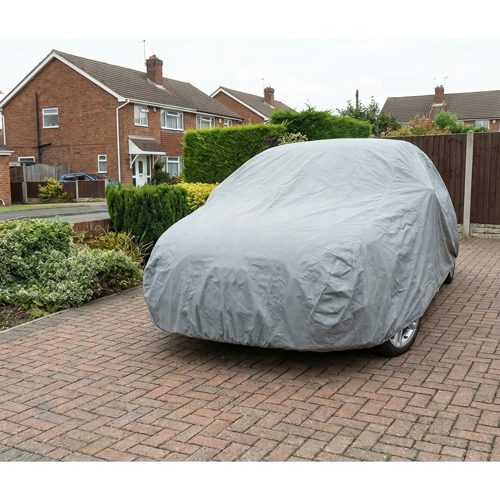 3-Layer All-Seasons Car Cover - Medium SCCM