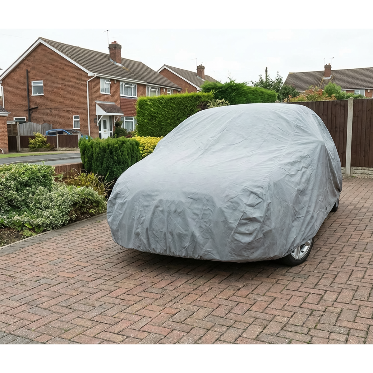 3-Layer All-Seasons Car Cover - Medium SCCM