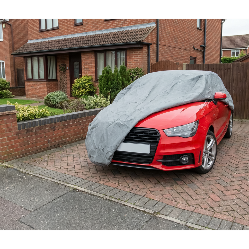 3-Layer All-Seasons Car Cover - Medium SCCM