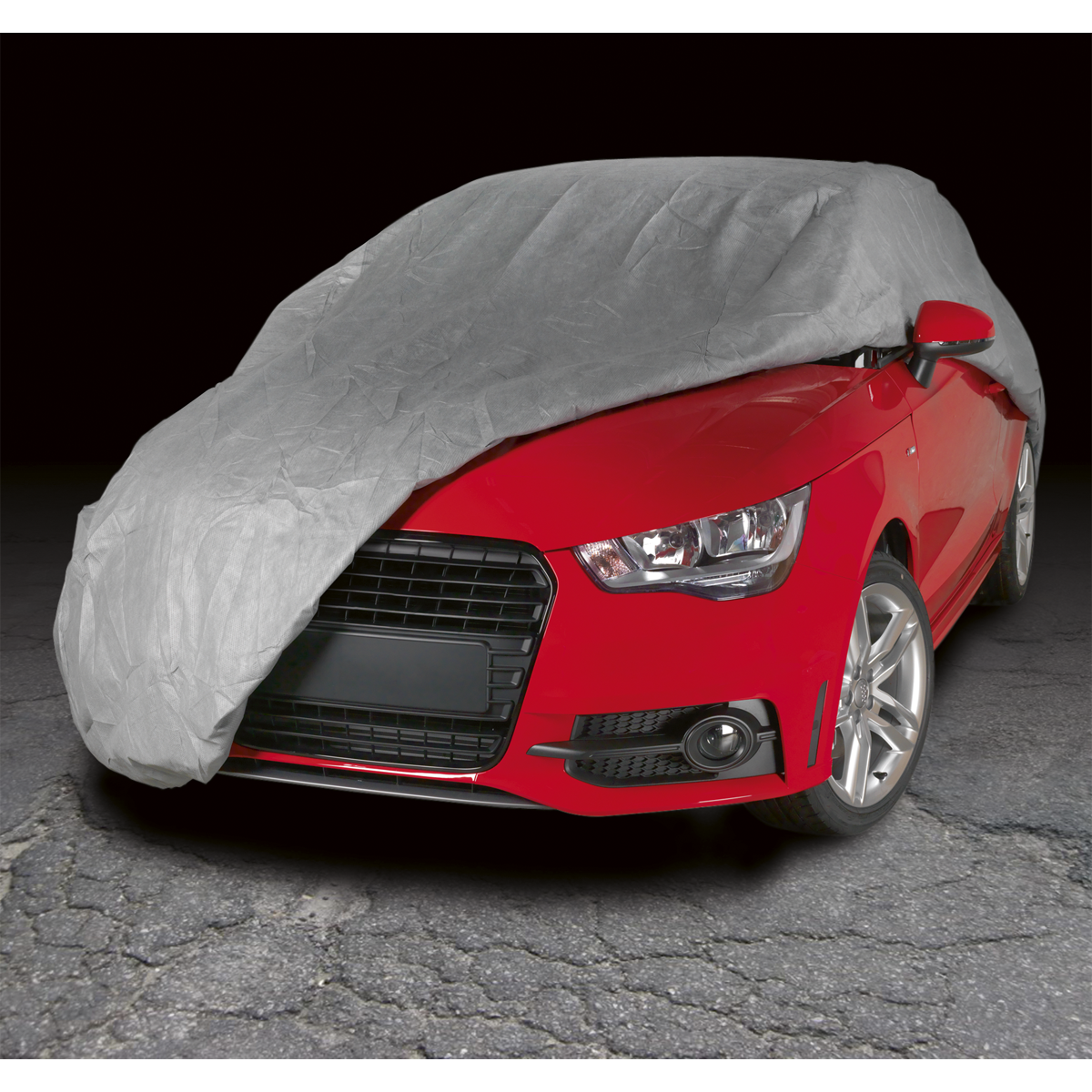 3-Layer All-Seasons Car Cover - Medium SCCM