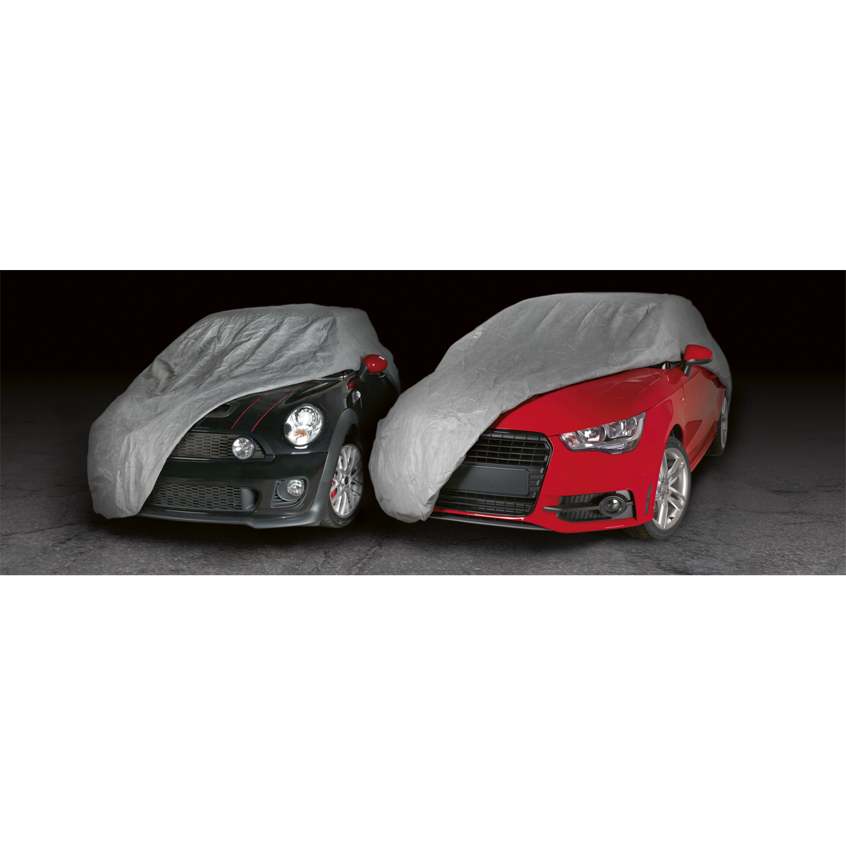 3-Layer All-Seasons Car Cover - Small SCCS