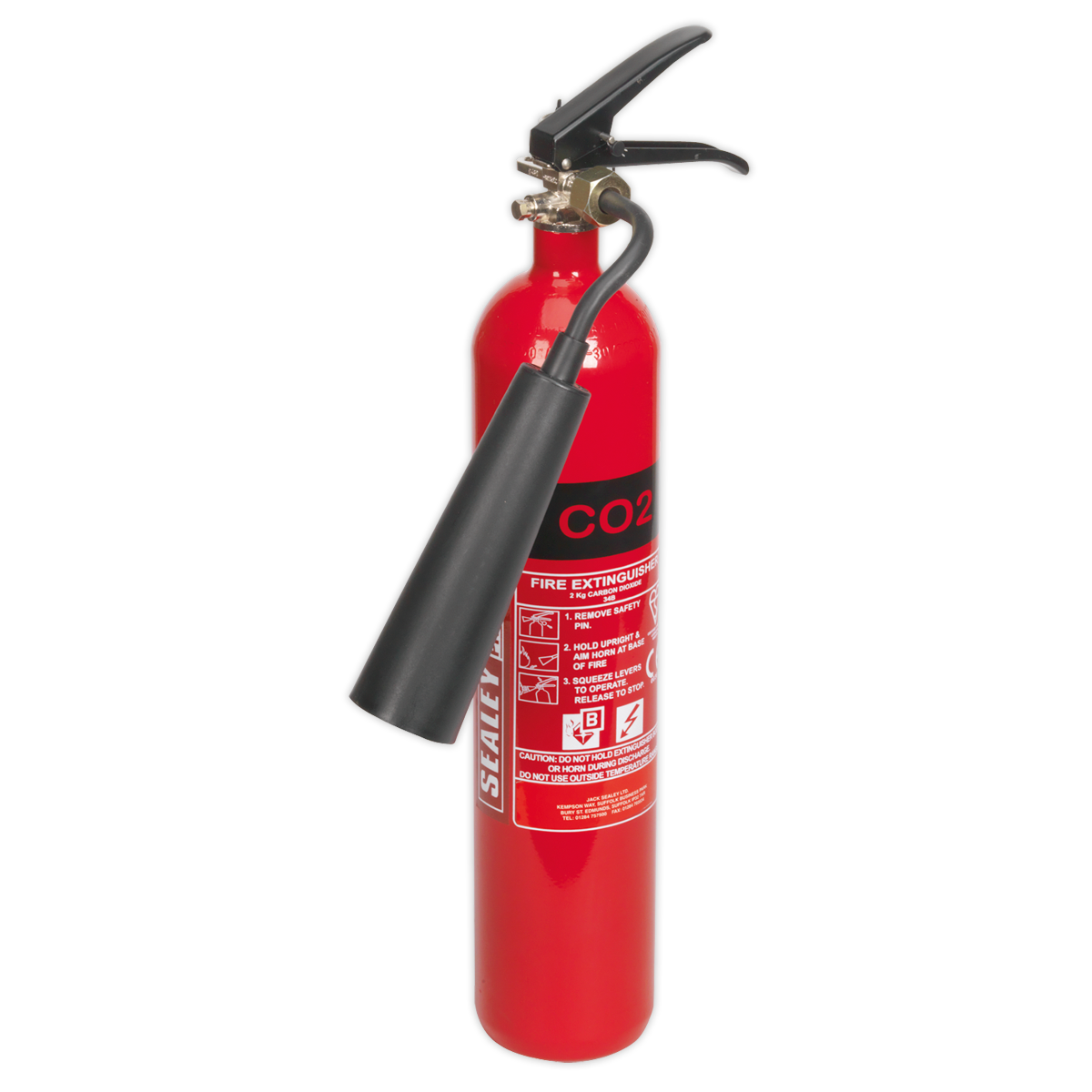 Carbon Dioxide Fire Extinguisher 2kg SCDE02