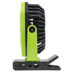 8" Portable Clip Fan with Worklight 4-Speed SCF8WL