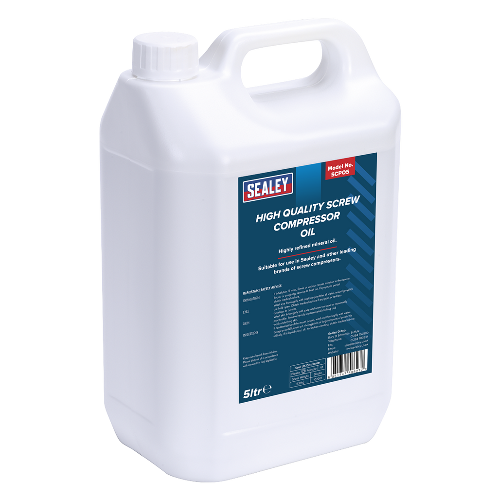 Screw Compressor Oil 5L SCPO5