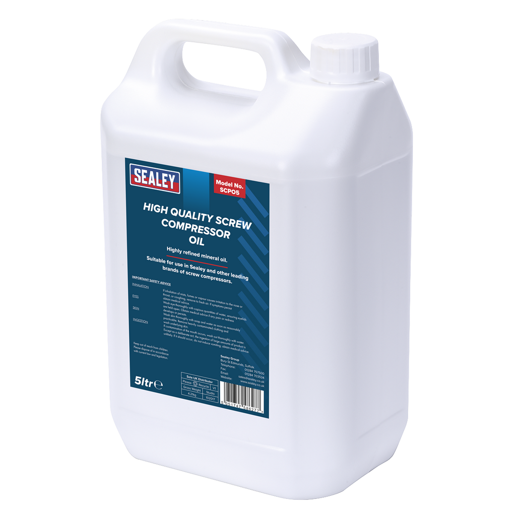Screw Compressor Oil 5L SCPO5