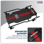 Steel Creeper with 4 Rough Ground Wheels SCR100S