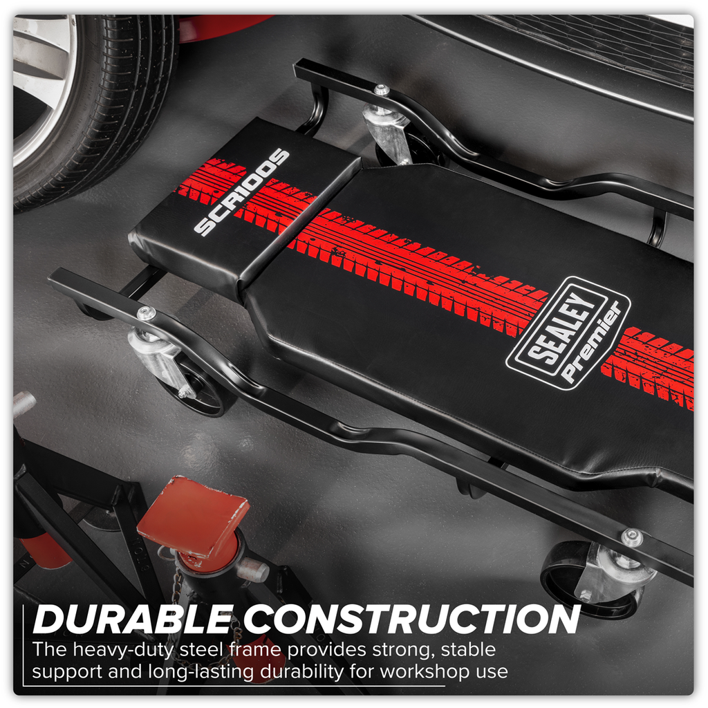 Steel Creeper with 4 Rough Ground Wheels SCR100S